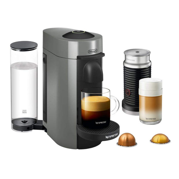 Paquete de cafetera y cafetera espresso Nespresso VertuoPlus