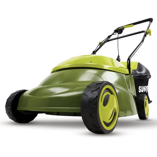 Cortacésped eléctrico Sun Joe Mow Joe de 14 pulgadas y 12 amperios con bolsa para césped