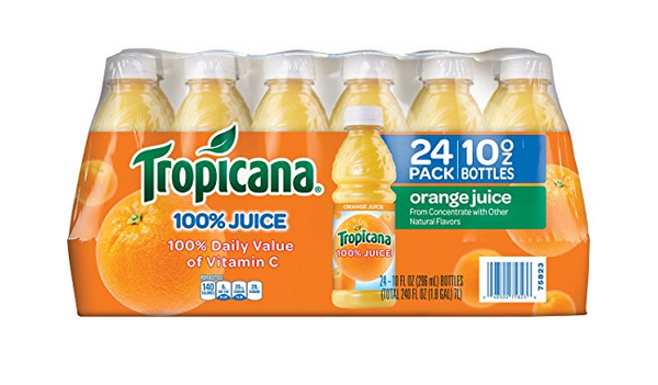 Pack of 24 Tropicana Orange Juice