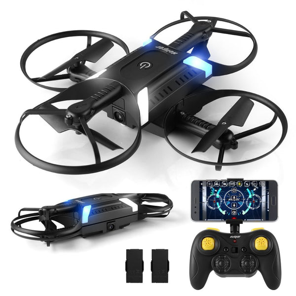 Drone plegable con control remoto y cámara