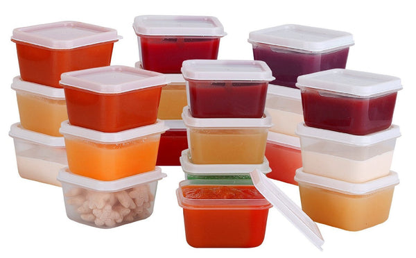 Pack of 20 food storage containers