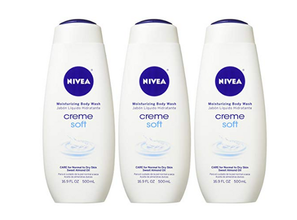 Pack of 3 NIVEA Smoothness Moisturizing Body Wash