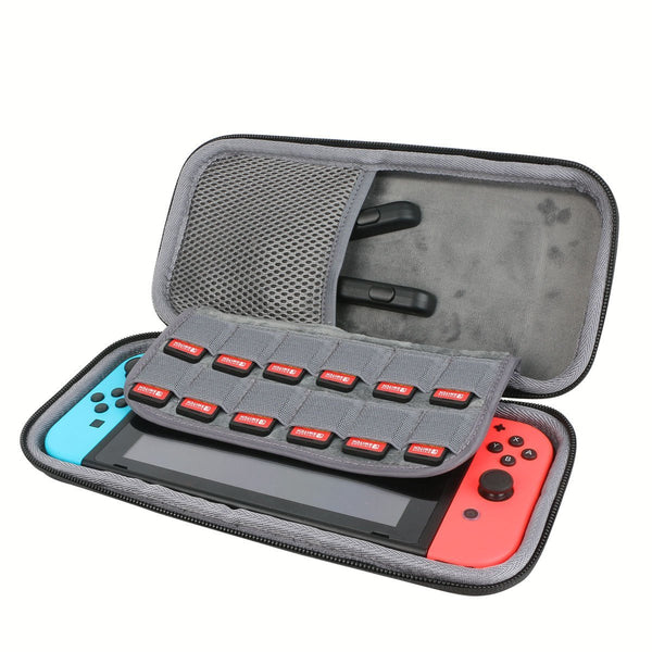 Nintendo Switch Hard Case with Tempered Screen Protector