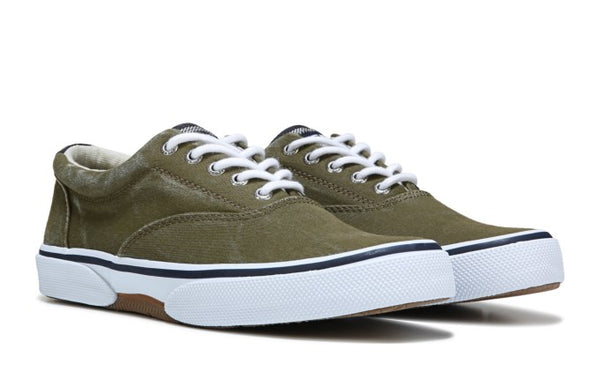 Zapatillas Sperry Halyard para Hombre en color Oliva (varias tallas)