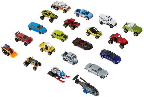 20 coches de caja de cerillas