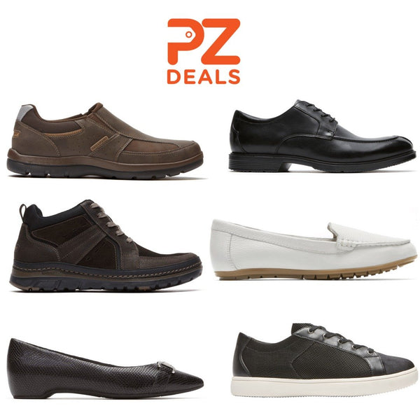 2 pairs of men's or women's Rockport shoes for $99