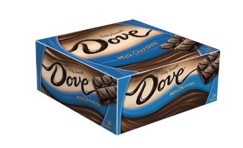 Pack of 18 DOVE Milk Chocolate Bars