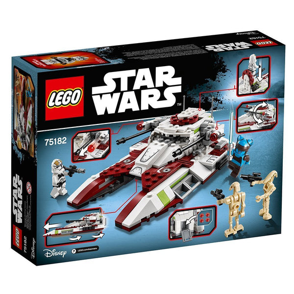 Kit de construcción de tanques de combate LEGO Star Wars Republic