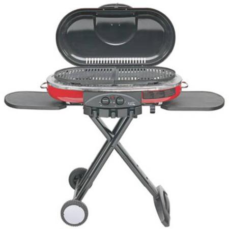 Coleman RoadTrip LXE Portable Propane Grill, Red
