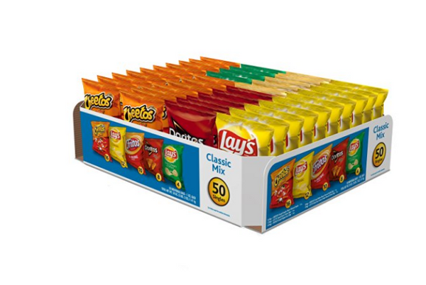 Paquete de 50 paquetes variados Frito-Lay