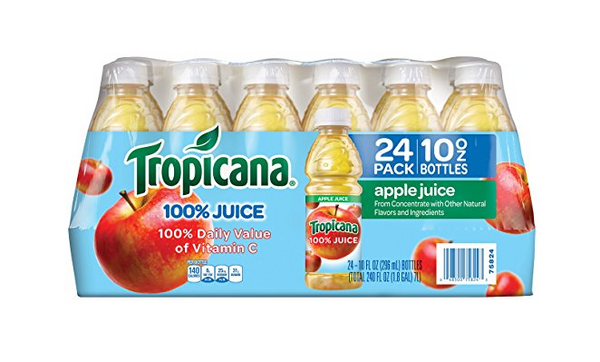 Pack of 24 Tropicana Apple Juice
