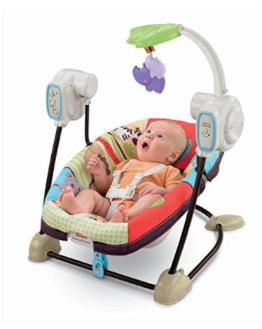 Fisher-Price Space Saver Swing and Seat, Luv U Zoo