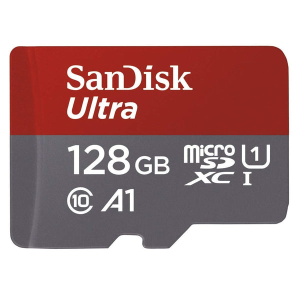 128GB Sandisk Ultra UHS-I microSDXC Memory Card w/ Adapter