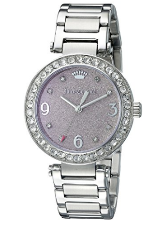 Juicy Couture silver-tone stainless steel watch