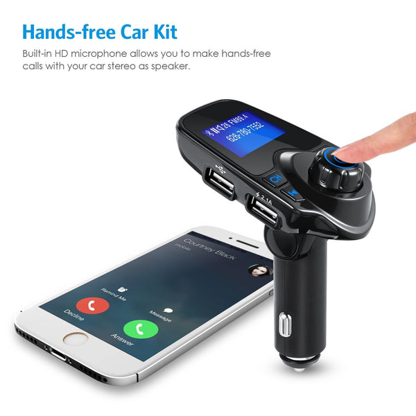 Wireless in car FM transmitter