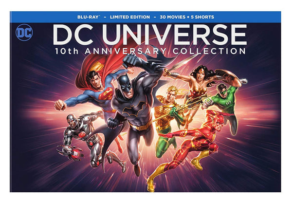 Colección del décimo aniversario de DC Universe, 30 películas