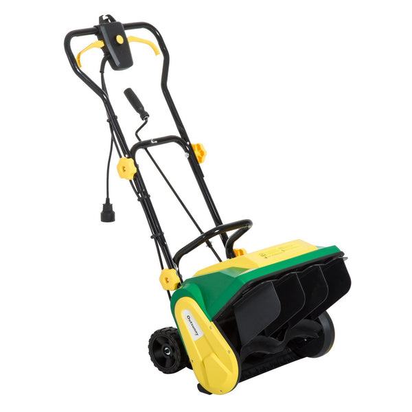 Lanzador de nieve eléctrico con cable de 9 amperios Outsunny de 16"