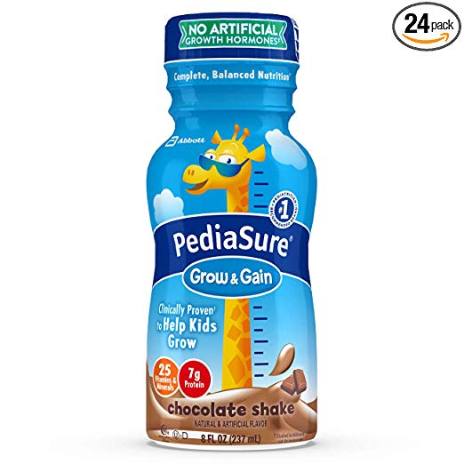 24-Ct 8oz PediaSure Grow & Gain Nutrition Shake For Kids (Chocolate)