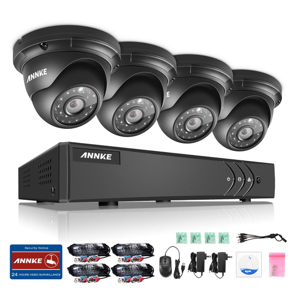 Annke 4 camera weatherproof surveillance system