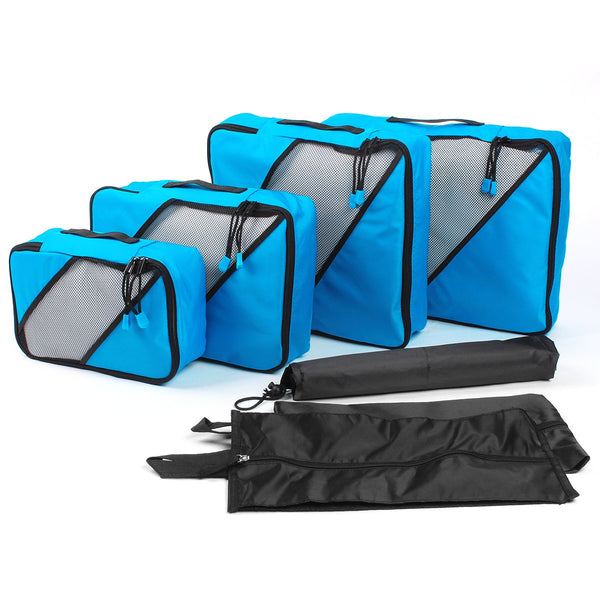 7 Piece Travel Packing Cubes (4 Colors)