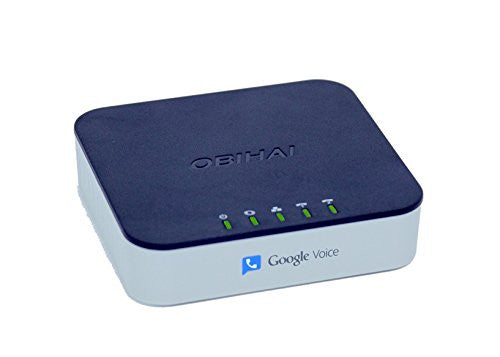 OBi202 VoIP Phone Adapter with Router, 2-Phone Ports