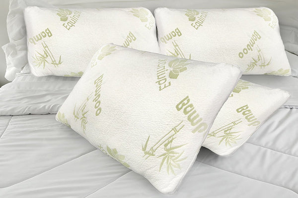 Almohada viscoelástica triturada
