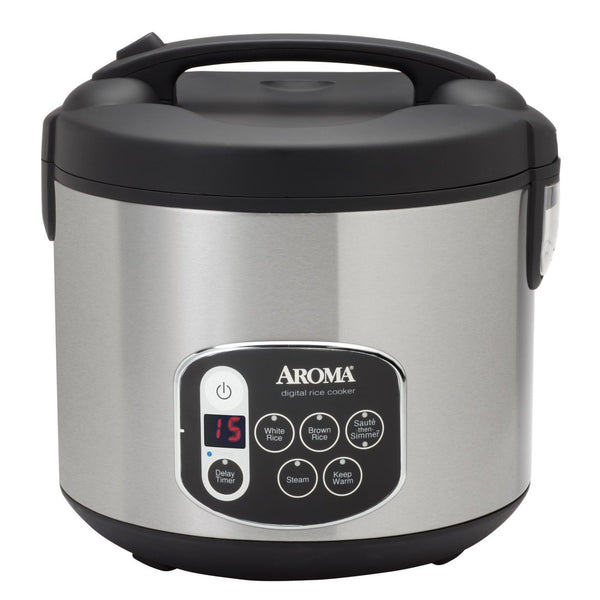 20 cup digital rice cooker and food steamer