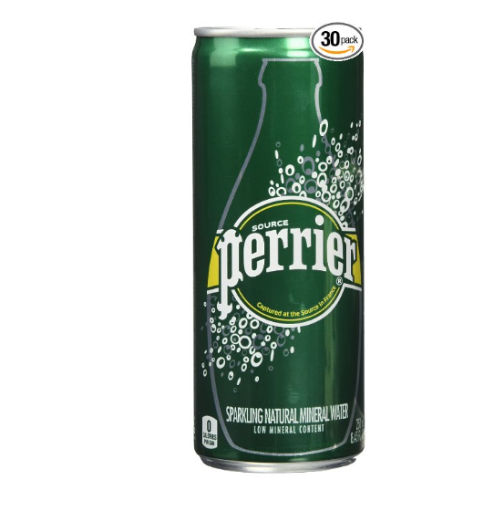 Pack of 30 Perrier Sparkling Natural Water