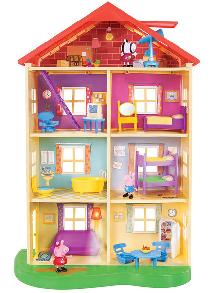 Peppa Pig Lights and Sounds Playset, Family Home