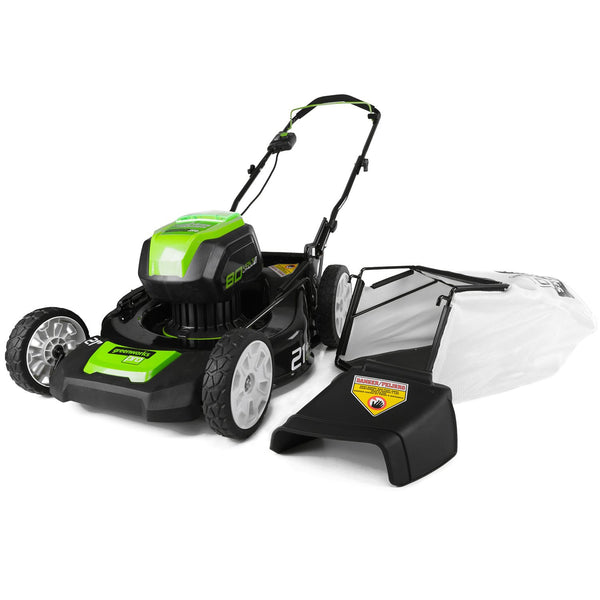 21-Inch GreenWorks Cordless Lawn Mower