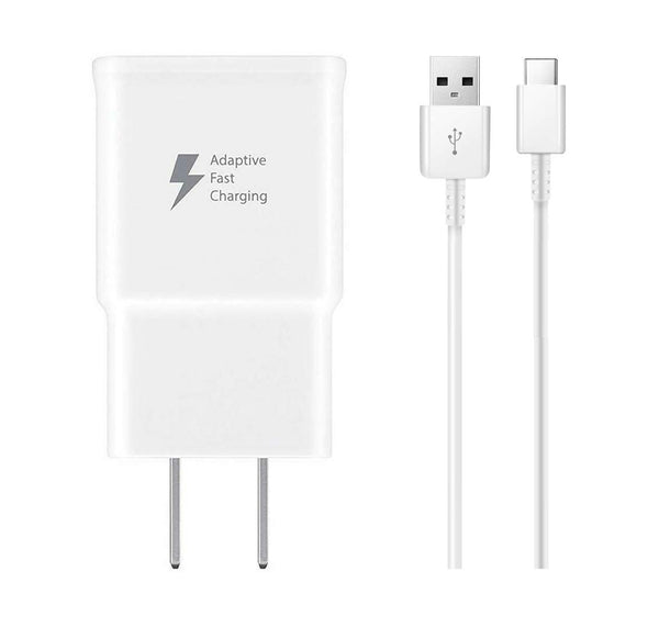 Cargador de pared rápido adaptable AidCharge con cable (2 colores)