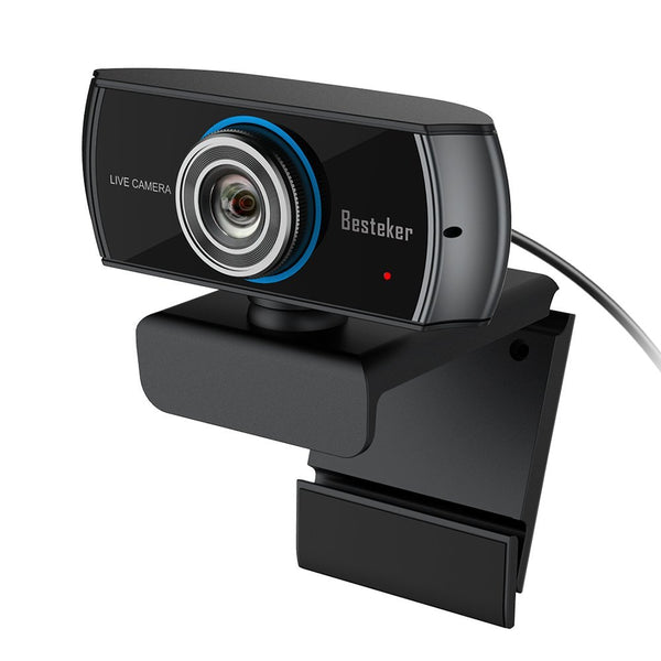 Full HD Webcam, 1080P Wide Angle Camera
