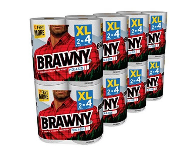 16XL Rolls of Brawny Paper Towels