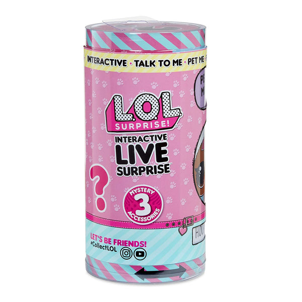 L.O.L. Surprise! Interactive Live Surprise Pet with Realistic Sounds