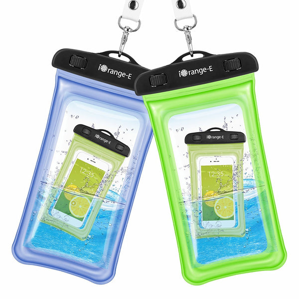 Waterproof Cellphone Case, 2 Pack