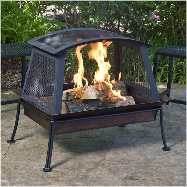 CobraCo Steel Fireplace Fire Pit