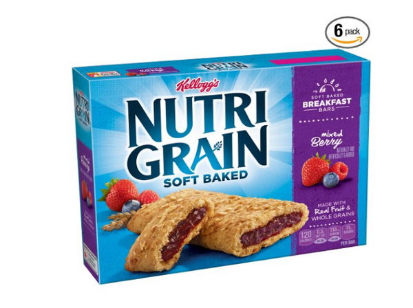 48 Kellogg's Nutri-Grain Cereal Bars