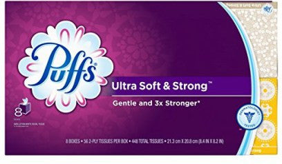 24 Cube Puffs Tissue Boxes