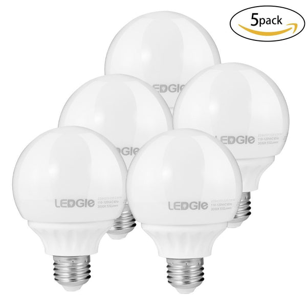 Paquete de 5 bombillas LED