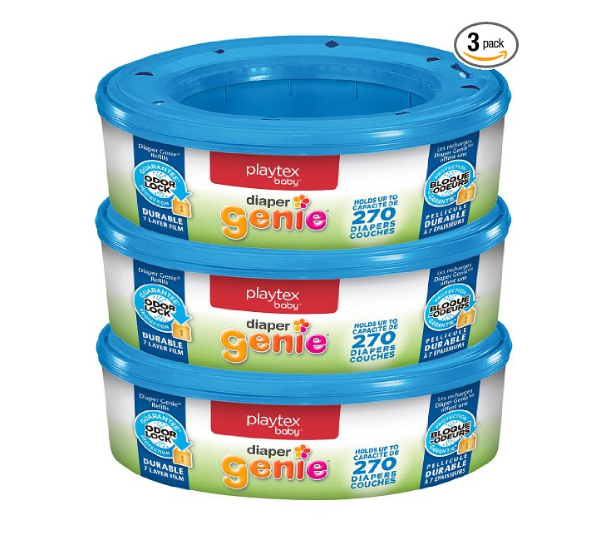Pack of 810 Playtex Diaper Genie Refills