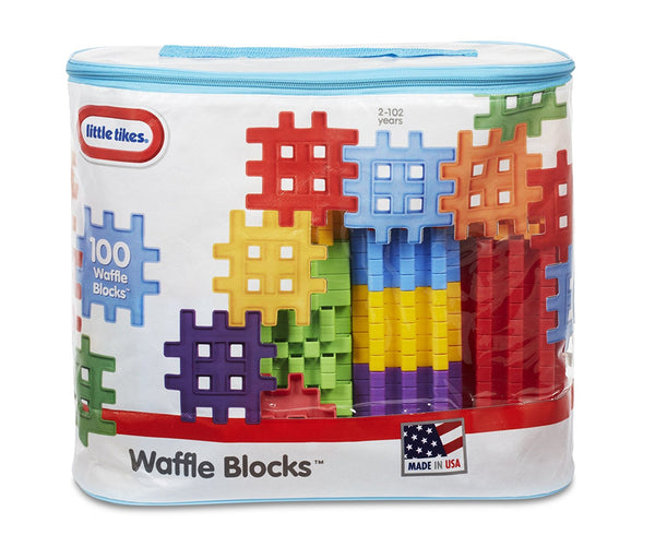 Little Tikes Waffle Blocks Bag (100 Piece)