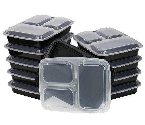 Pack of 10 storage containers