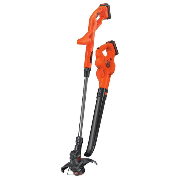 BLACK+DECKER LCC222 20V MAX Lithium String Trimmer/Edger,Sweeper Plus 2 Battery