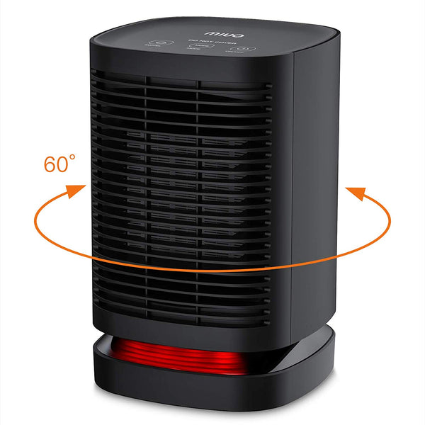Calentador eléctrico oscilante de 3 modos
