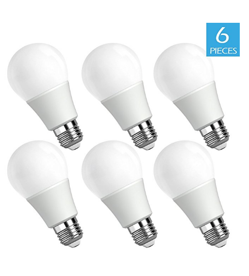 Pack of 6 LED bulbs