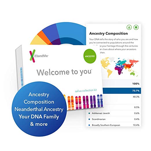 Prueba de ADN 23andMe - Servicio de genética personal de Ancestry