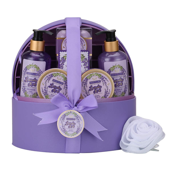 Spa Gift Baskets for Women With Jewelry Case