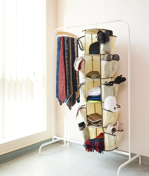 30 pocket collapsible closet organizer