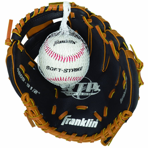 Combinación de guantes y pelotas deportivas Franklin
