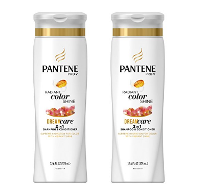 2 bottles of Pantene Pro-V 2in1 Shampoo